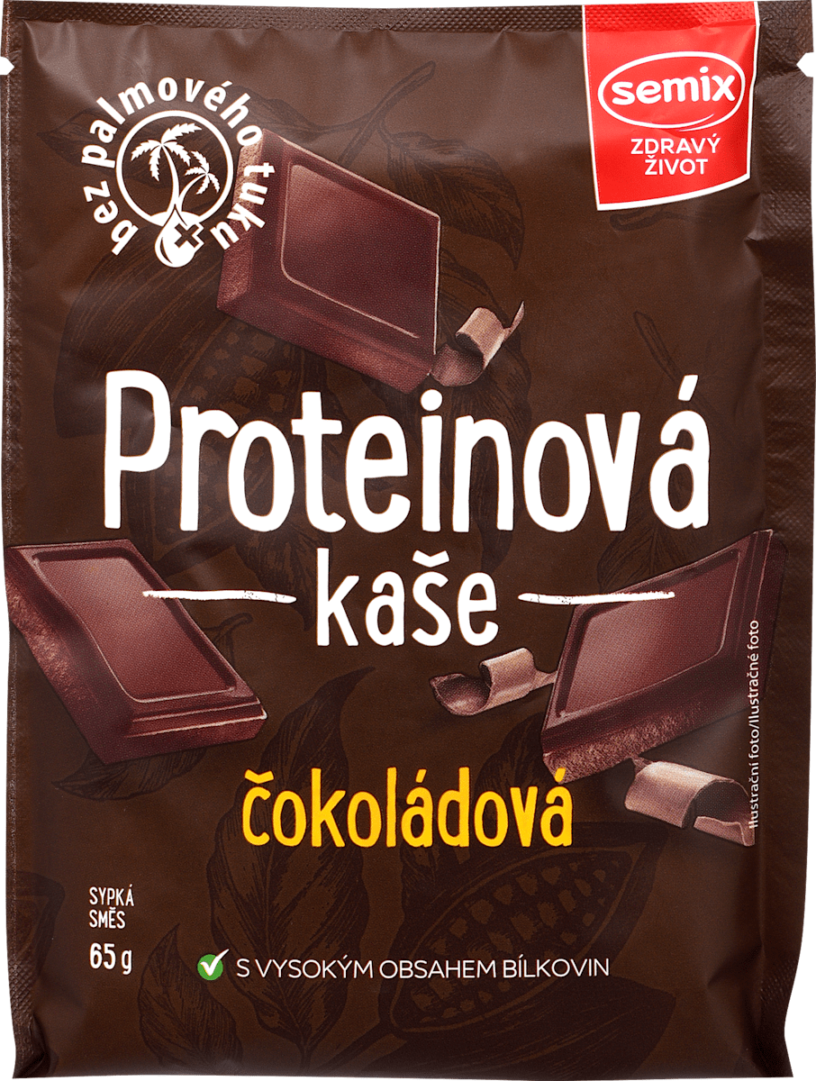 Semix proteinová kaše čokoládová, 65 g | dm.cz
