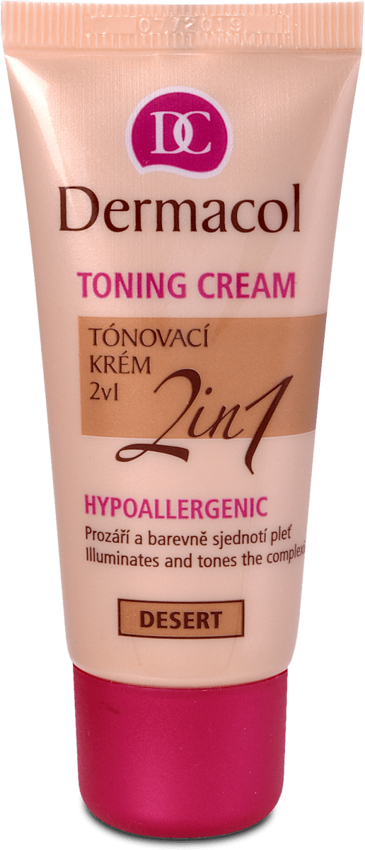 Dermacol tónovací krém 2 v 1 Desert, 30 ml | dm.cz