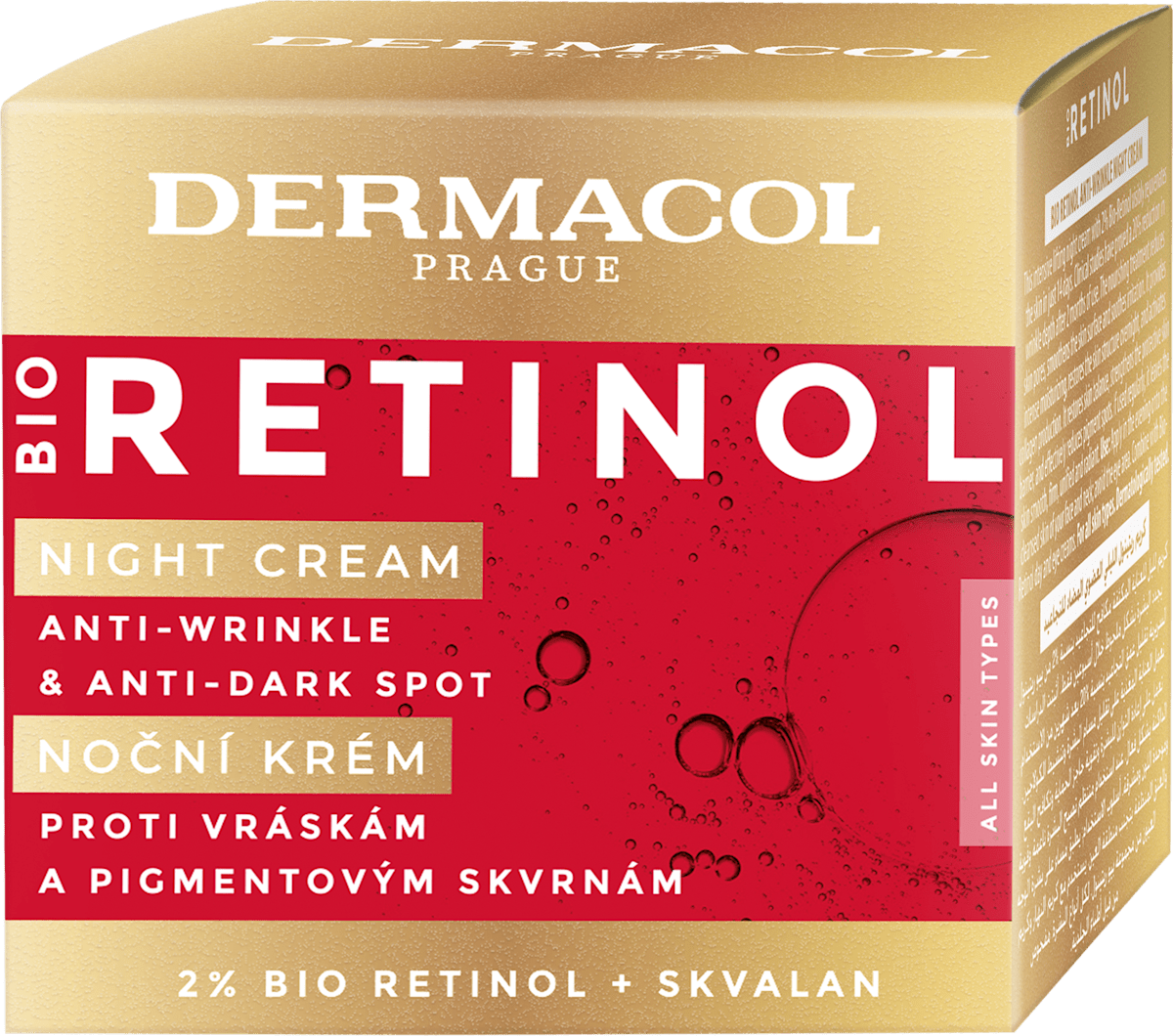 Dermacol bio Retinol noční krém, 50 ml | dm.cz