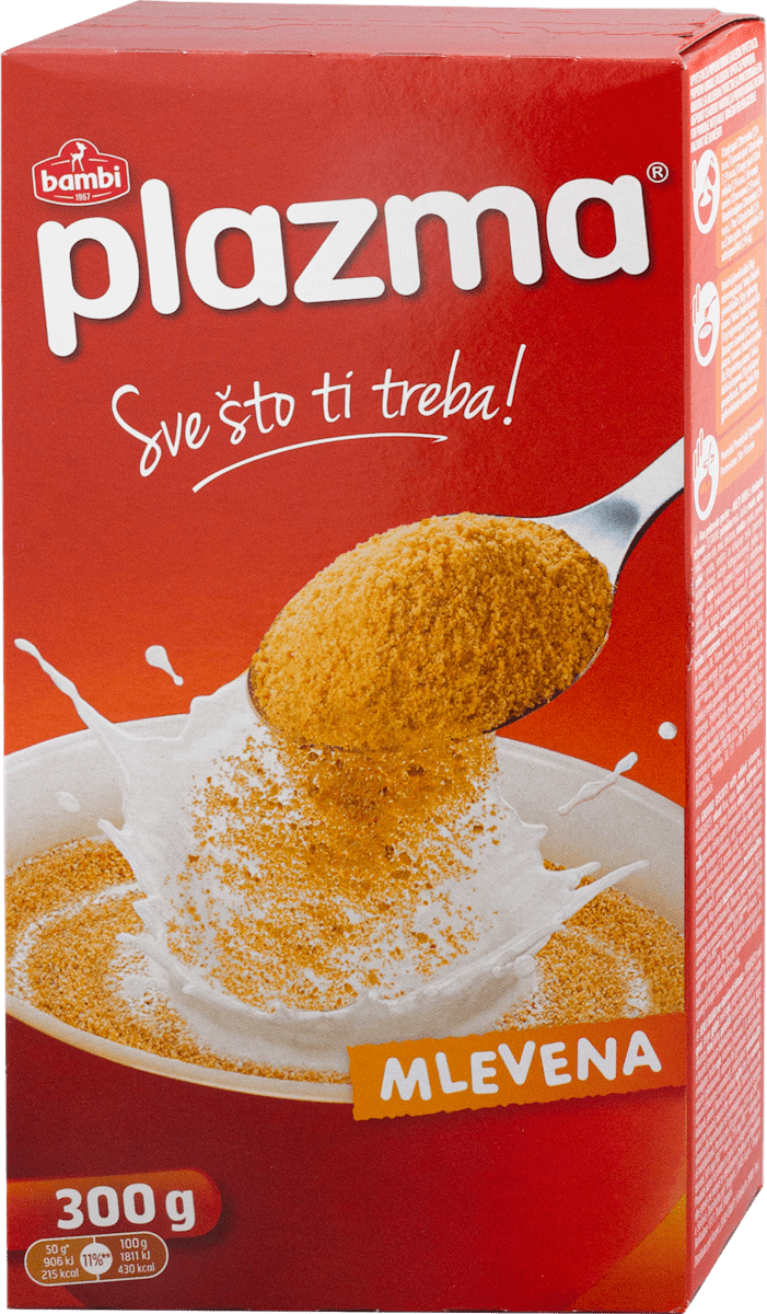 plazma Mljeveni keks, 300 g | dm.hr