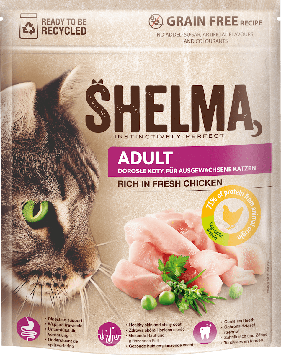 Trockenfutter Katze mit Huhn, Adult, 750 g