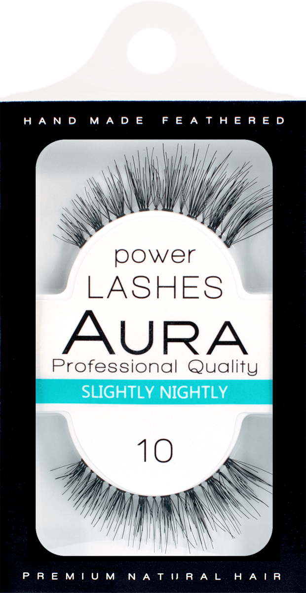 AURA Power Lashes umjetne trepavice – 10 Slightly Nightly, 1 kom. | dm.hr
