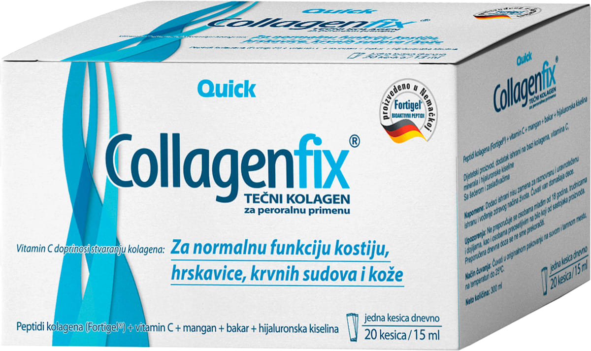 Quick Collagenfix TEČNI KOLAGEN, 20 kom | dm.rs