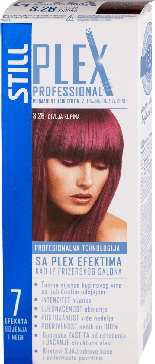 STILL PLEX COLOR 3.26 - DIVLJA KUPINA boja za kosu, 1 kom | dm.rs