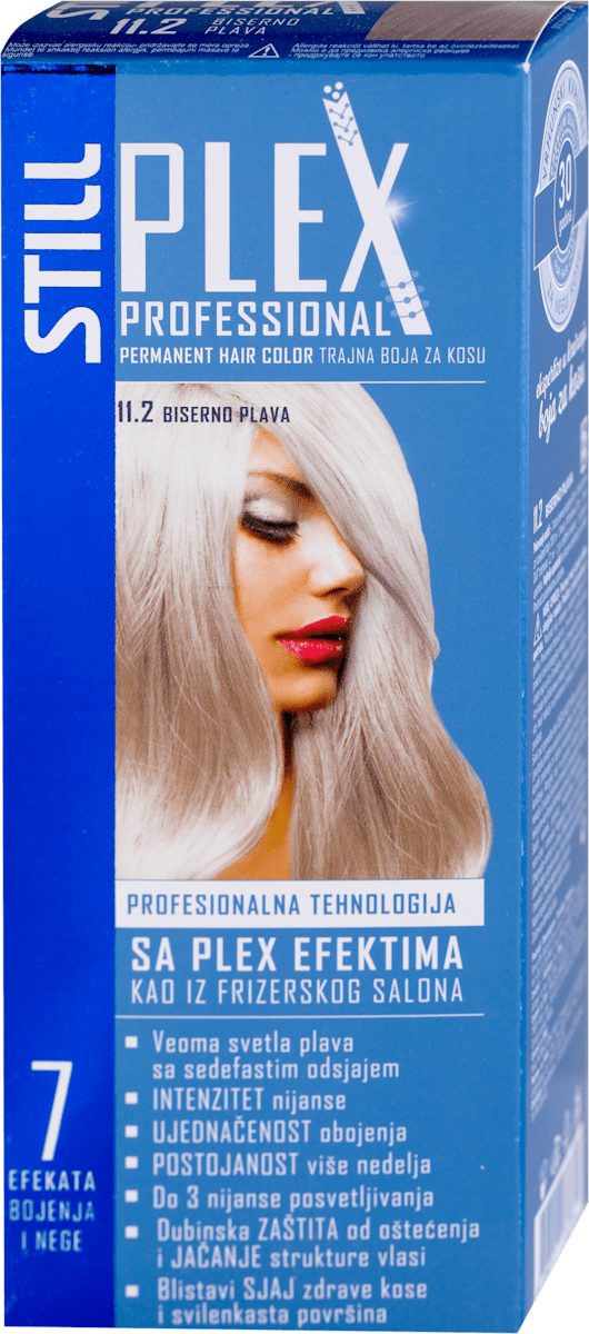 STILL PLEX COLOR 11.2 - BISERNO PLAVA boja za kosu, 1 kom | dm.rs