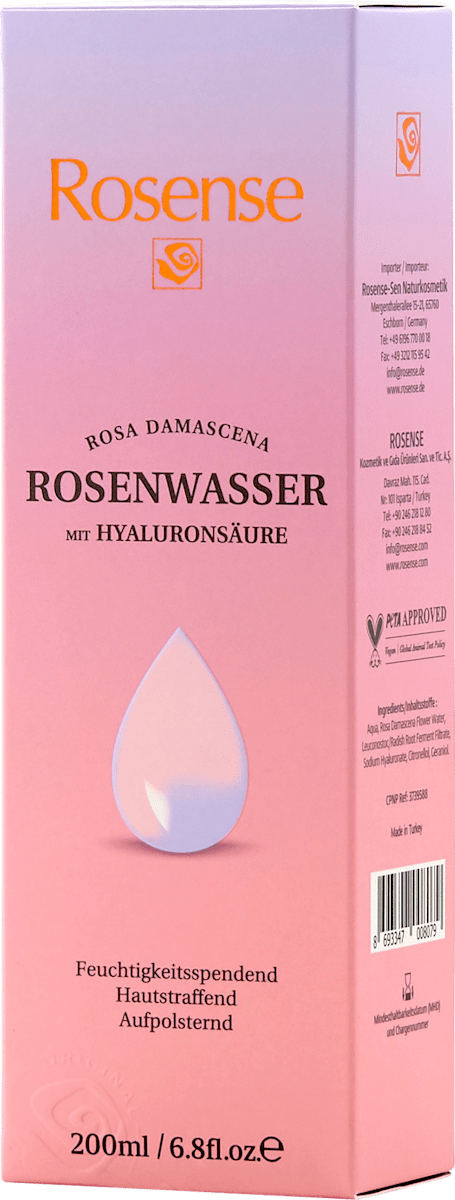 100 % Reines Rosenwasser – 2 X 563 Ml, Feuchtigkeitsspendend & Reinigend Für Empfindliche Haut