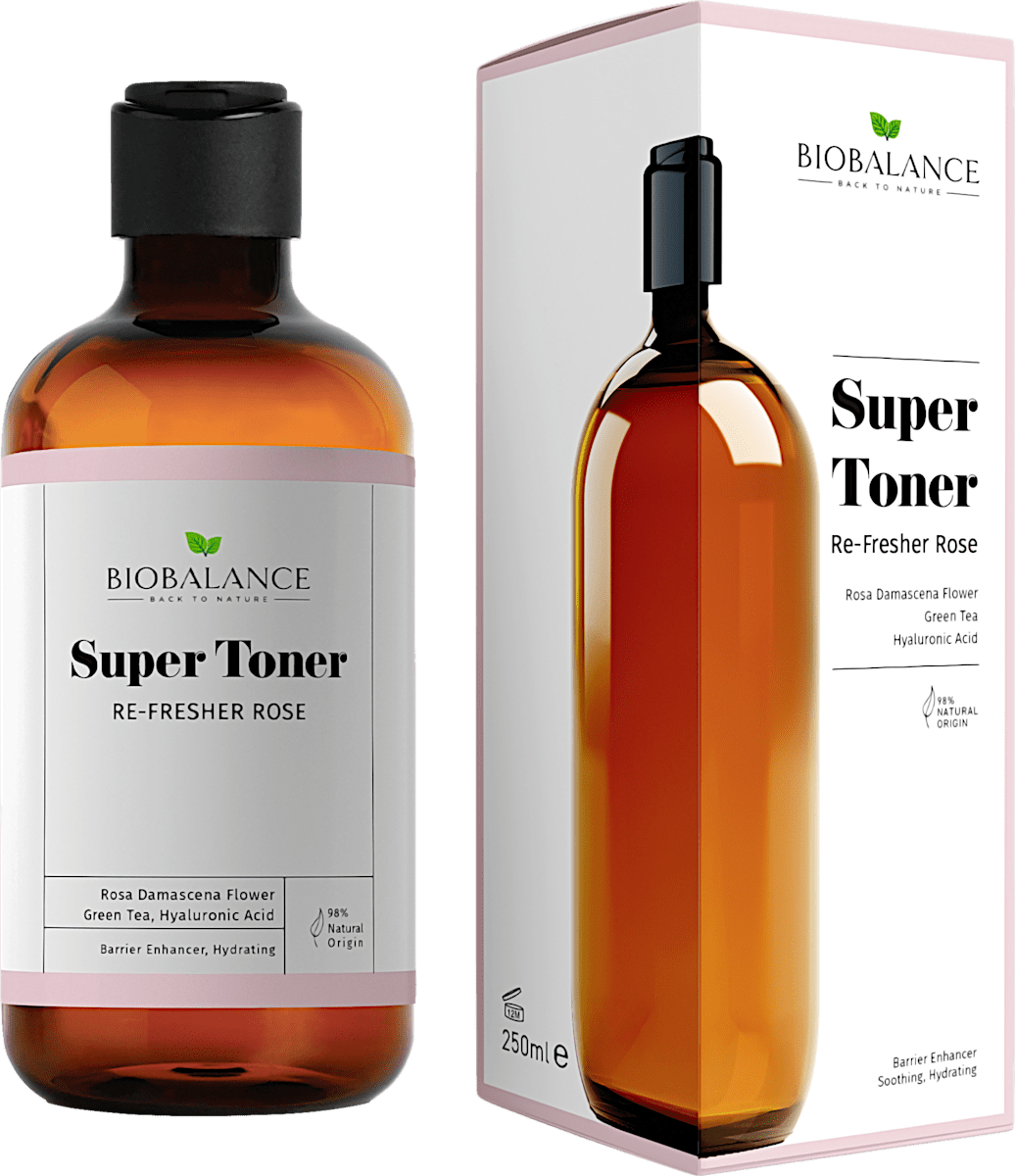 BIOBALANCE Super Toner Re-Fresher Rose, 250 ml | dm.ro