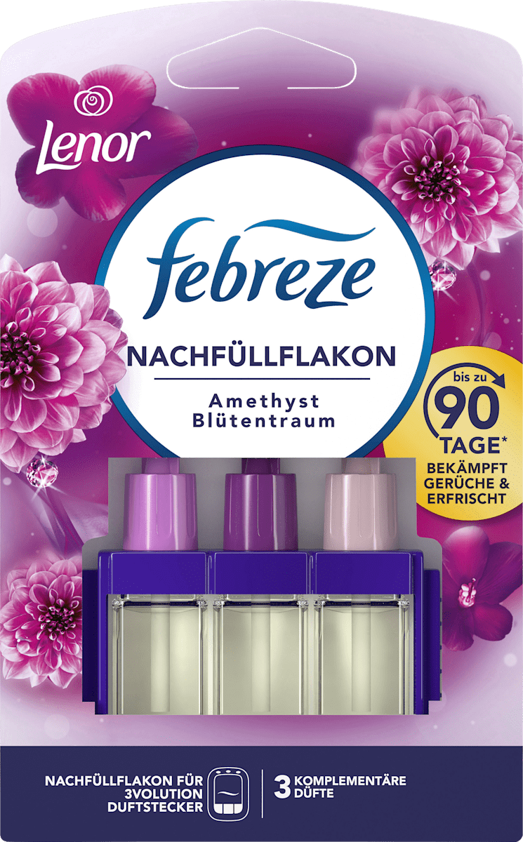 Febreze Lufterfrischer 3Vol. Amethyst Nachfüllpack, 20 ml dauerhaft günstig online kaufen