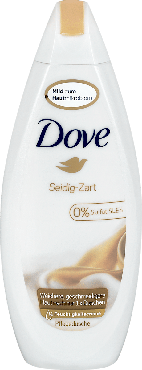 DOVE Duschbad 'Eingewickeltes Vergnügen' – Mandel & Hibiskus, 600 Ml