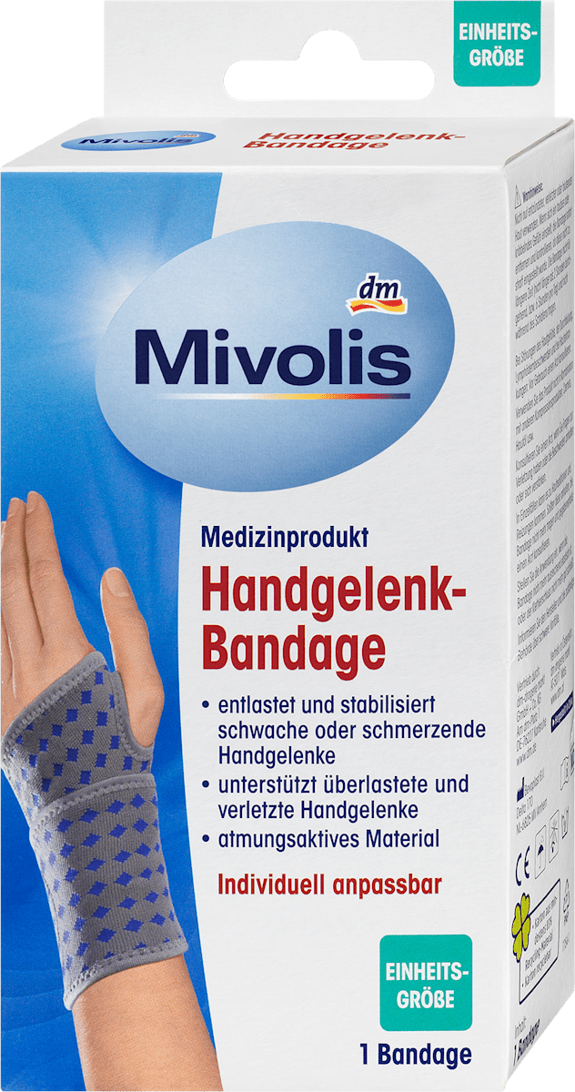 Mivolis Handgelenk-Bandage, 1 St dauerhaft günstig online kaufen