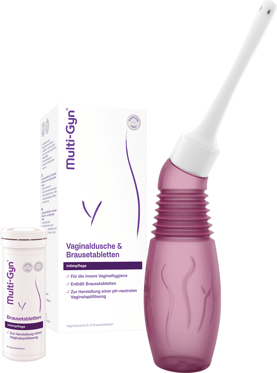 Multi-Gyn Vaginaldusche + Brausetabletten 1St, 1 St dauerhaft günstig ...