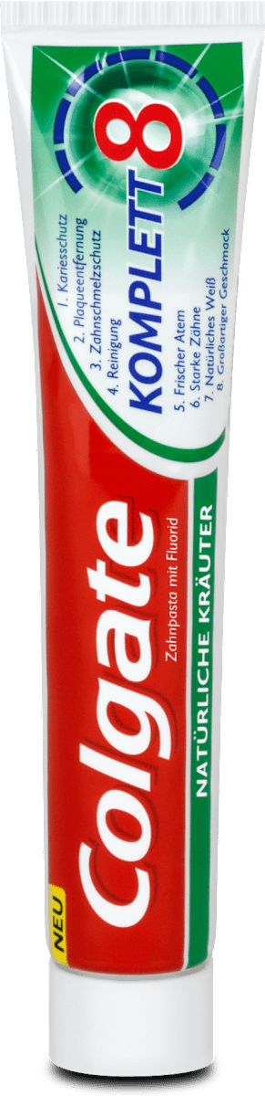 Colgate Zahnpasta Komplett 8, 75 ml | dm.at