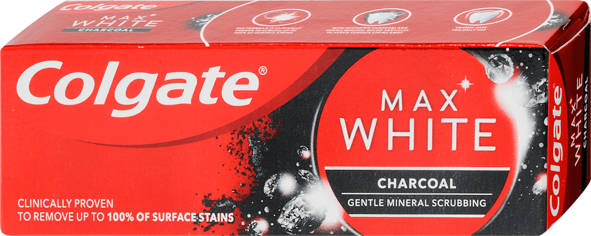 Colgate Max White pasta za zube – Charcoal, 20 ml | dm.rs