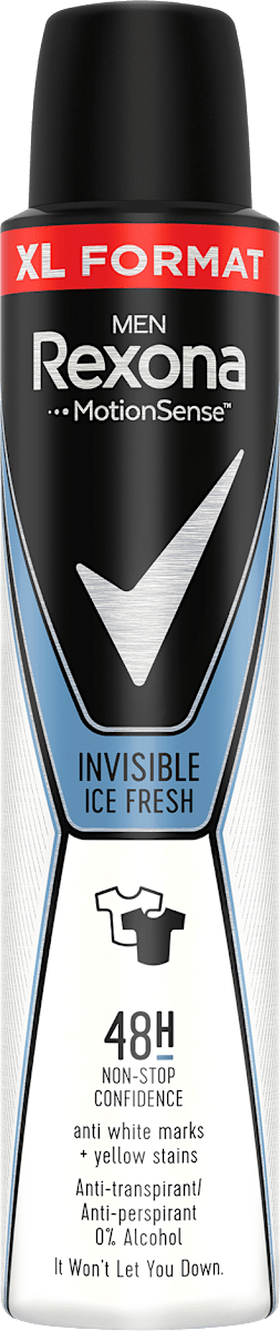 Rexona men Antyperspirant w sprayu Invisible Ice Fresh, 200 ml kupuj w ...