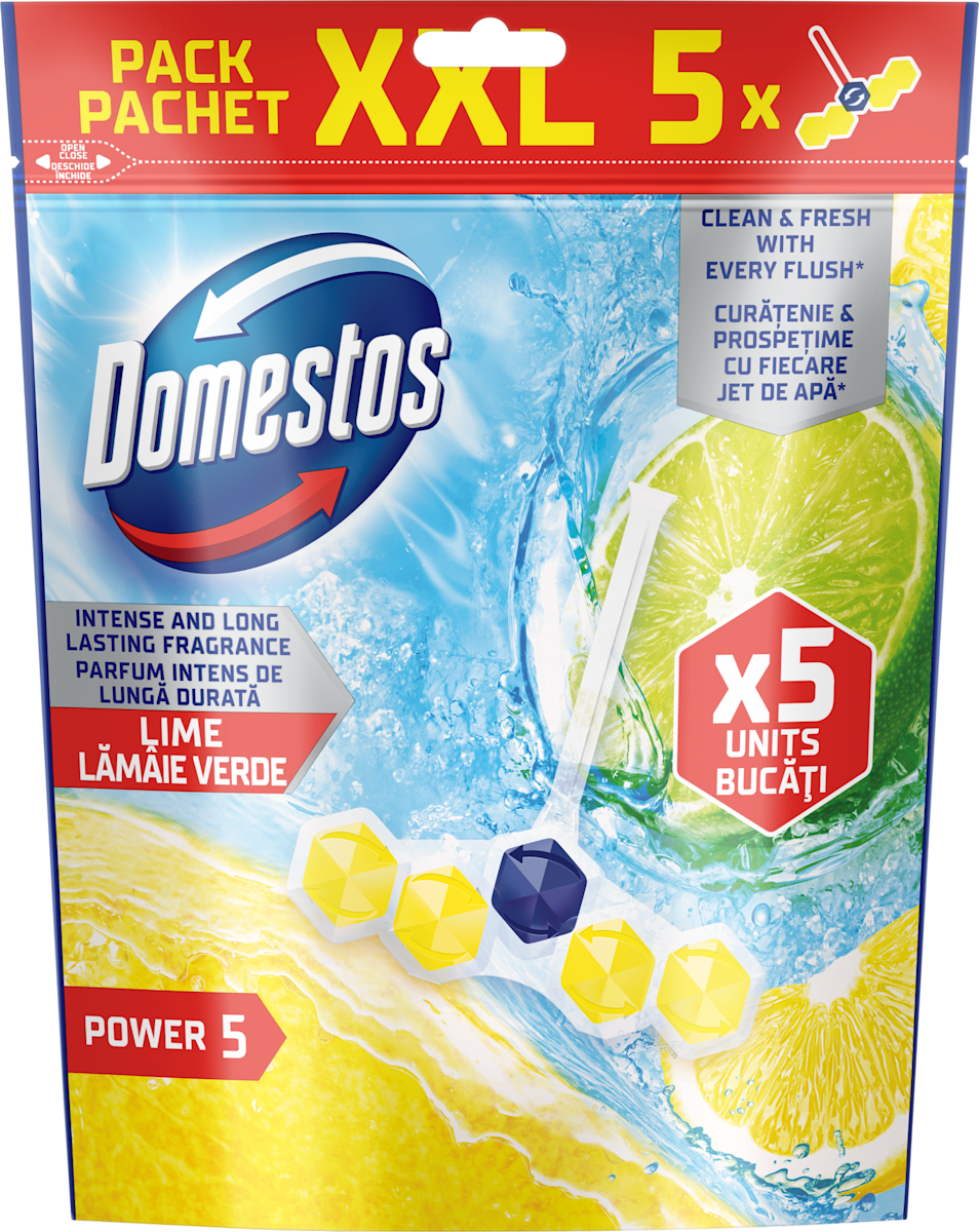 Domestos Odorizant WC lemon, 5 buc | dm.ro