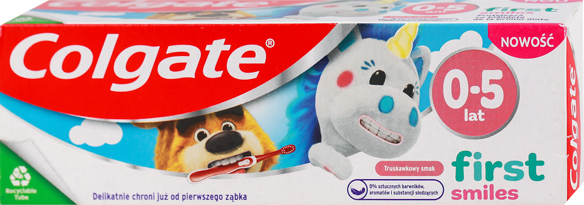 Colgate first smiles dečija pasta za zube - od 0 do 5 godina, 50 ml | dm.rs