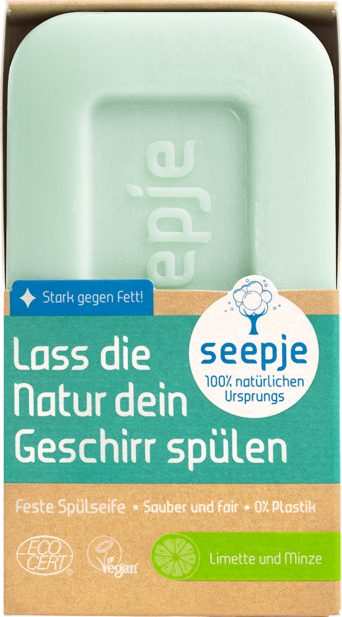 Seepje Spülmittel feste Seife Limette &amp; Minze, 1 St | dm.at