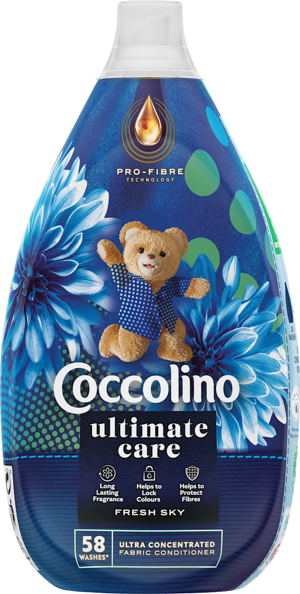 Coccolino Balsam de rufe Ultimate Care Fresh Sky, 58 spălări, 870