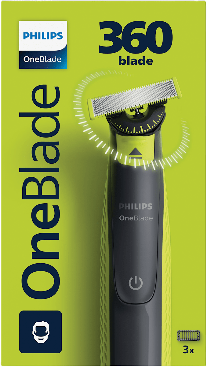 PHILIPS OneBlade Rasoio elettrico OneBlade 360, 1 pz | dm Italia