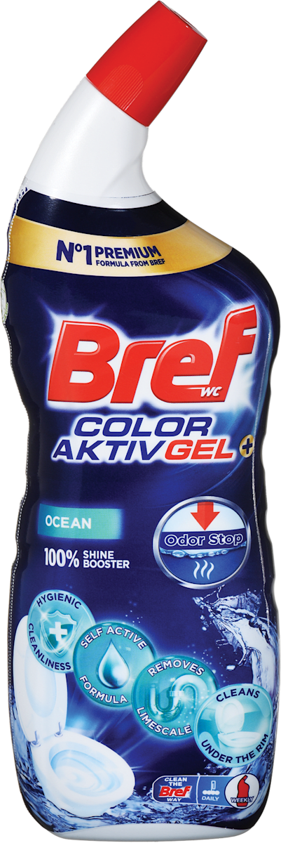 Bref Čistilo za WC Excellence Gel Color Activ Ocean, 700 ml | dm.si