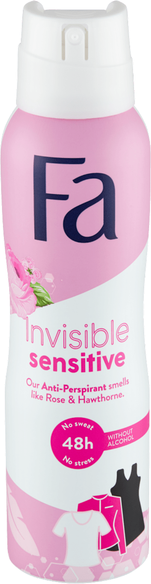 Fa Invisible sensitive 48h dezodorans u spreju, 150 ml | dm.rs