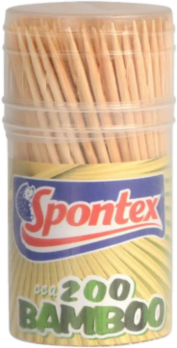 Spontex Scobitori din bambus, 200 buc | dm.ro