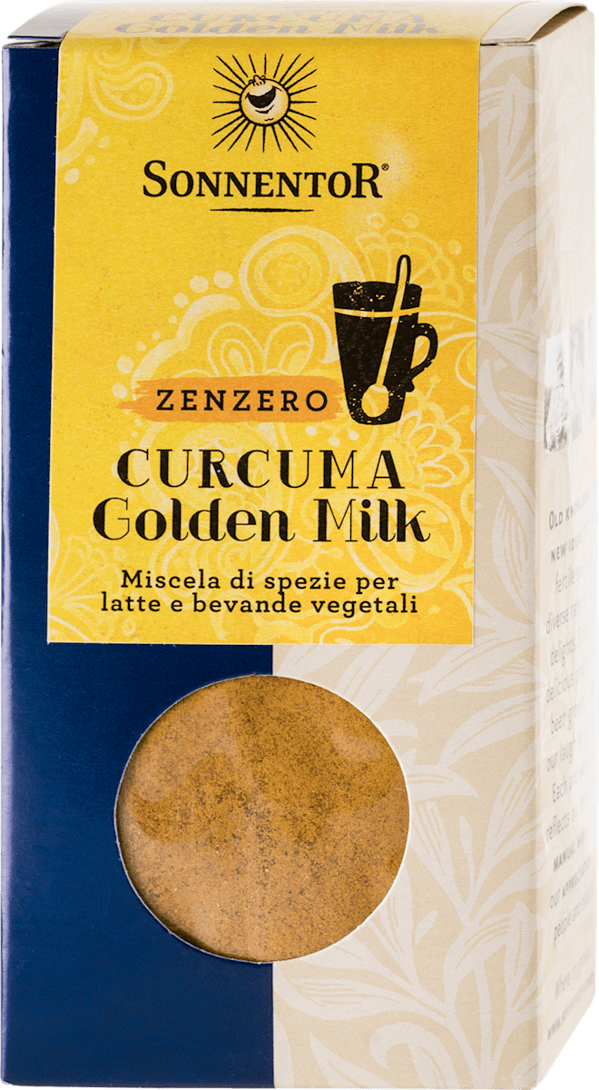 Golden Milk Dolce 500g - Miscela Curcuma In Polvere Senza Plastica - JKR Spices Made In Germany