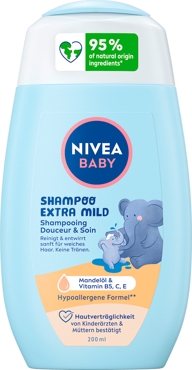 NIVEA BABY Baby Shampoo extra mild, 200 ml | dm.at