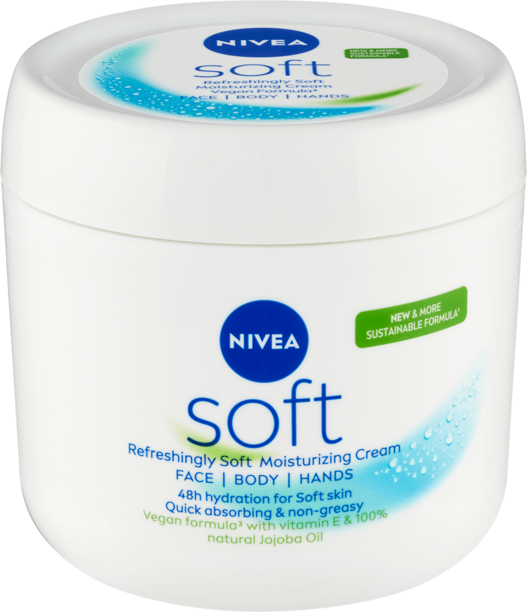 NIVEA soft hydratační krém velká dóza, 500 ml | dm.cz