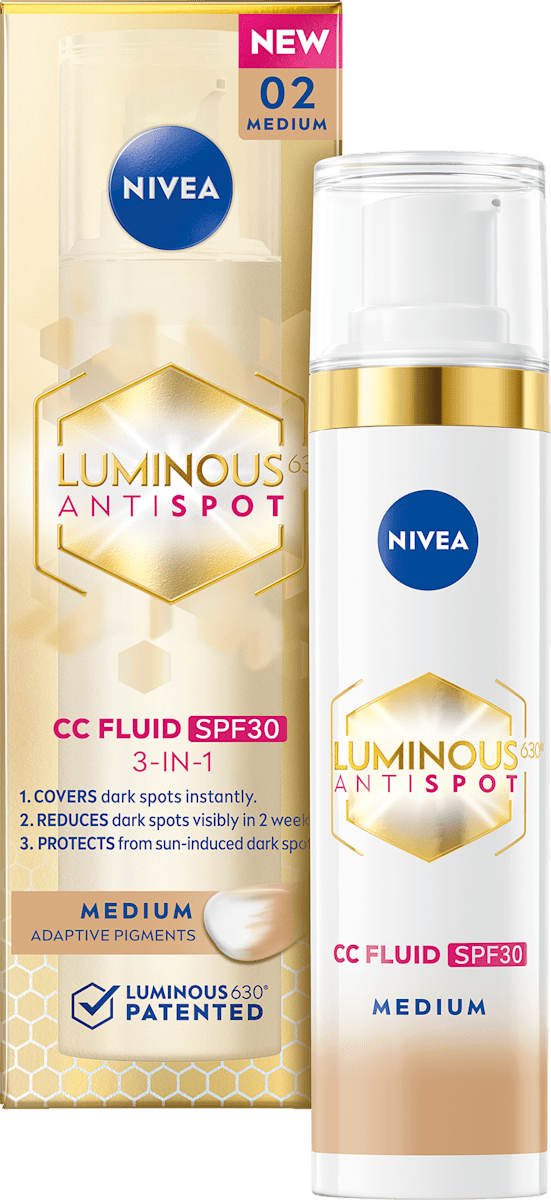 NIVEA Crema CC fluidă SPF30 medium, 40 ml | dm.ro