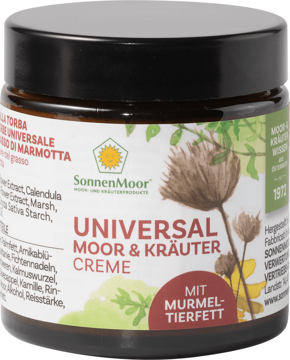 SonnenMoor Universal Moor & Kräuter Creme, 90 g