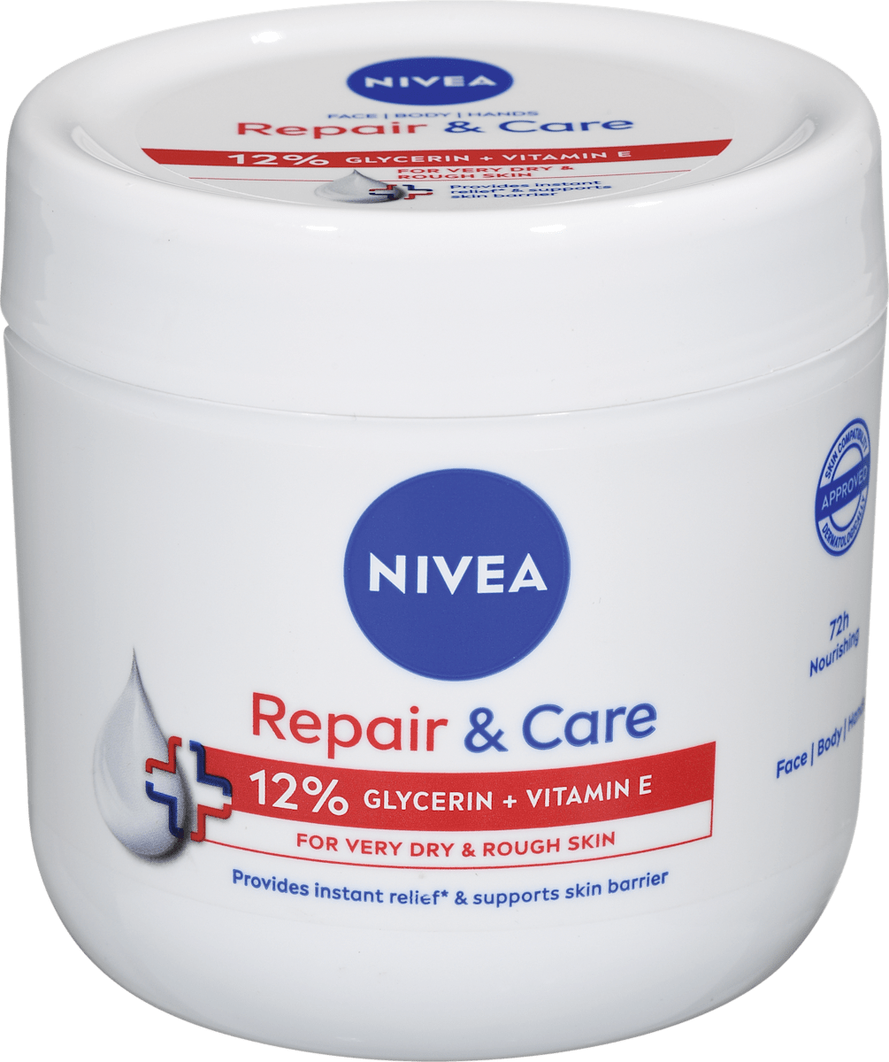 NIVEA Krema za obraz, telo in roke Repair & Care, 400 ml | dm.si