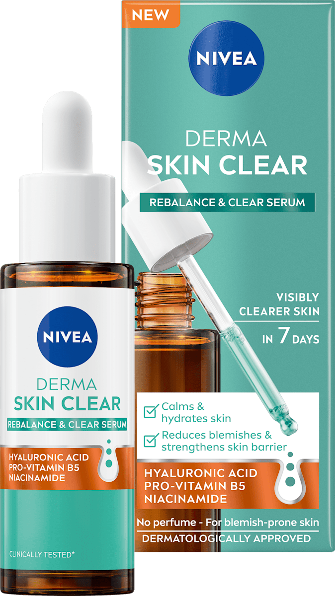 LAÊSSE glass skin clear serum 30ml NIVEA Ser pentru echilibrarea tenului, 30 ml | dm.ro