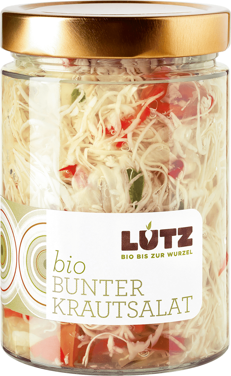 LUTZ Krautsalat Bio Bunt, 540 g | dm.at