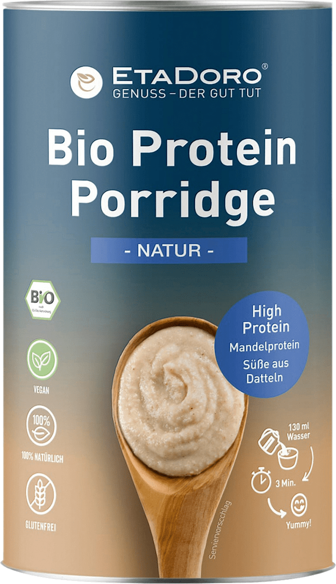 ETADORO Protein Porridge Bio Natur, 300 g | dm.at
