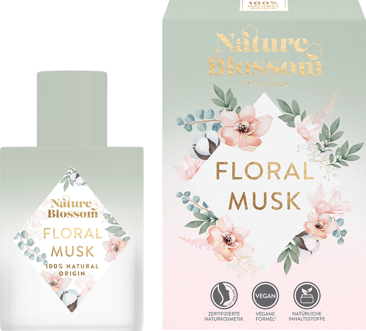 Nature Blossom Eau de Parfum Floral Musk, 50 ml | dm.at