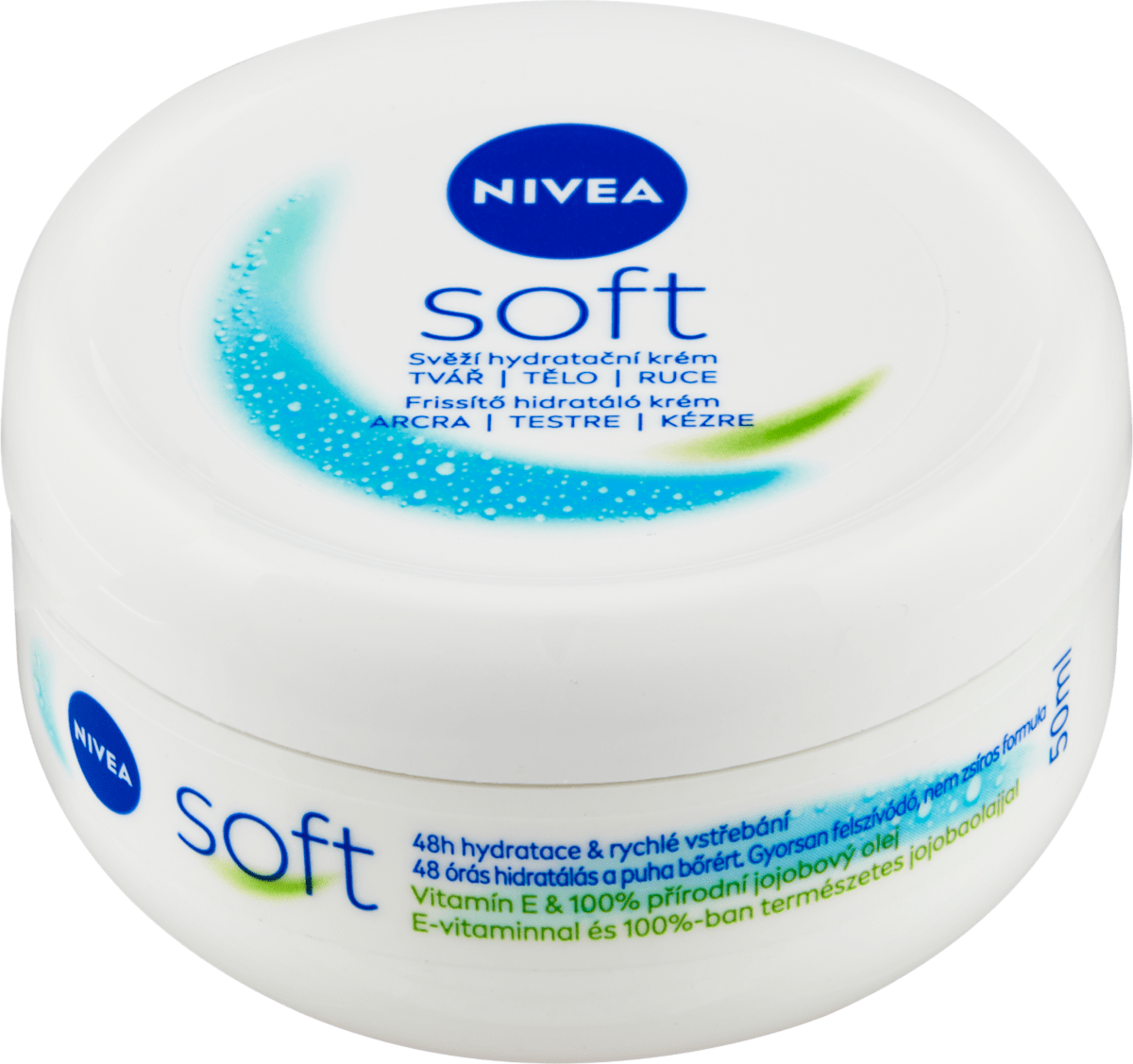 NIVEA soft hydratační krém malá dóza, 50 ml | dm.cz