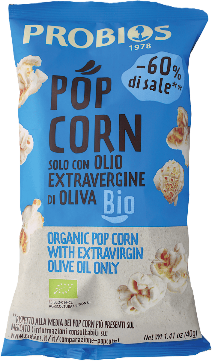 PROBIOS Pop corn biologici, 40 g | dm Italia
