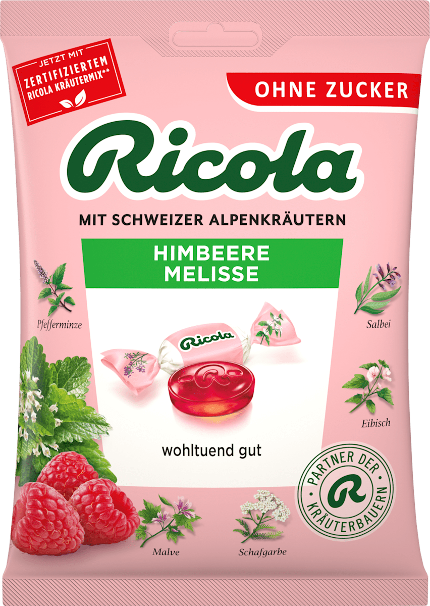 Ricola Bonbon, Himbeere Melisse, 75 g dauerhaft günstig online kaufen ...