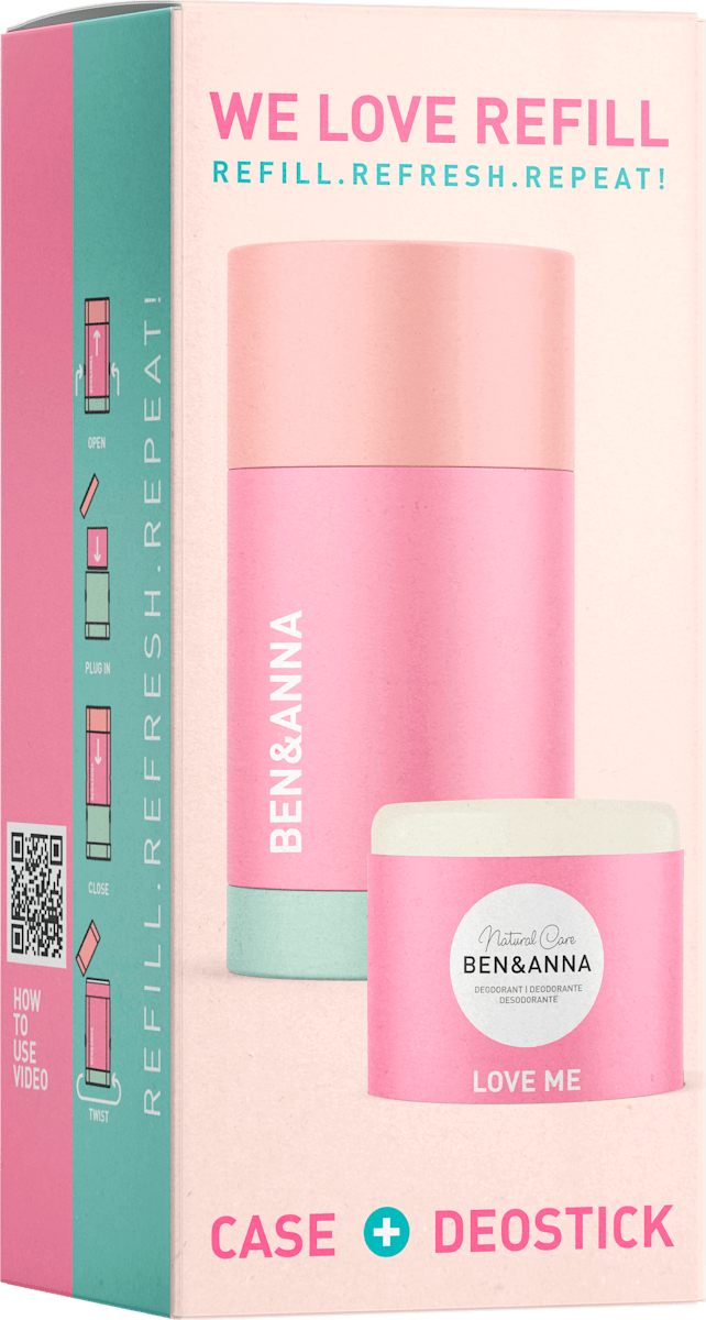 BEN&ANNA Deostick Love Me Original + Nachfüllpack, 40 g dauerhaft günstig online kaufen