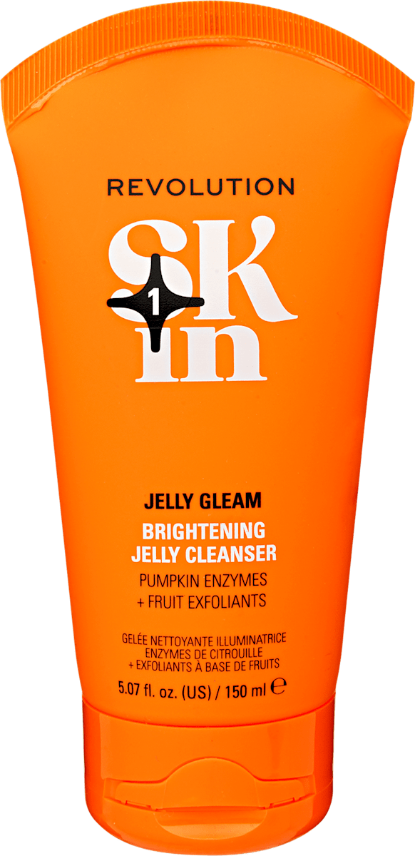 REVOLUTION Skin Jelly Gleam Ragyogásfokozó Arctisztító, 150 ml | dm.hu