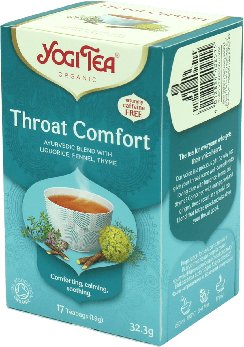 YOGI TEA Herbatka na gardło Bio (17 x 1,9 g), 32,3 g kupuj w zawsze ...