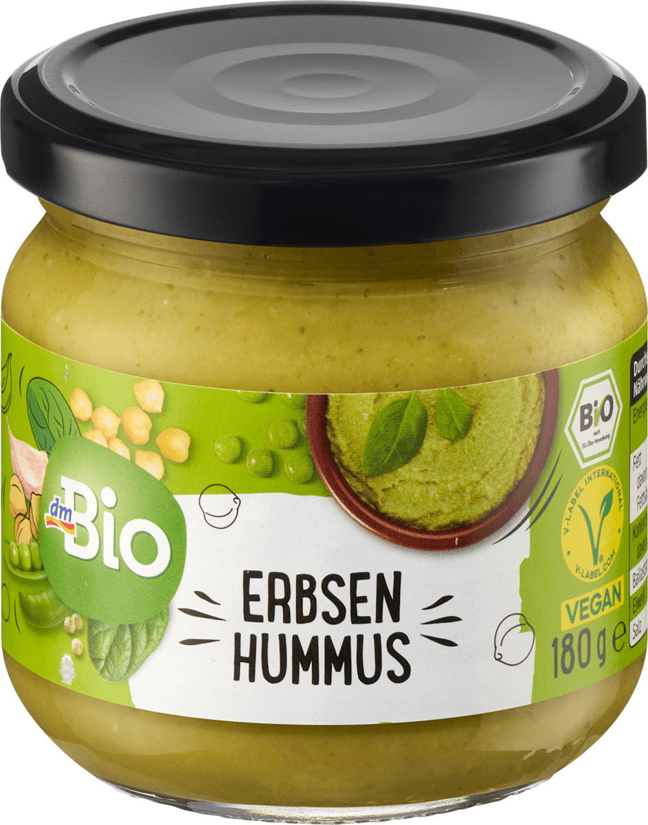 dmBio Erbsen Hummus, 180 g dauerhaft günstig online kaufen | dm.de