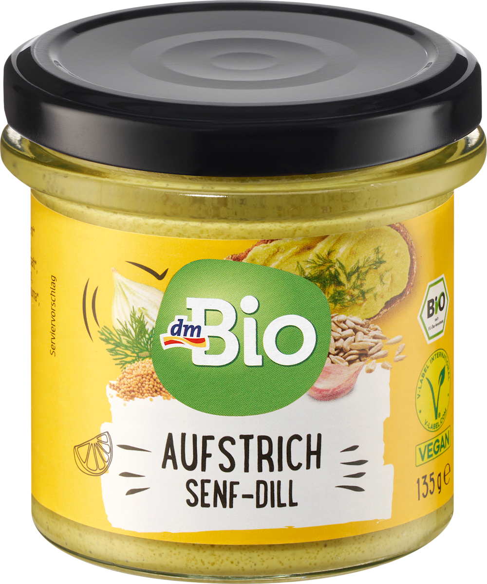 dmBio Aufstrich Senf-Dill, 135 g dauerhaft günstig online kaufen | dm.de