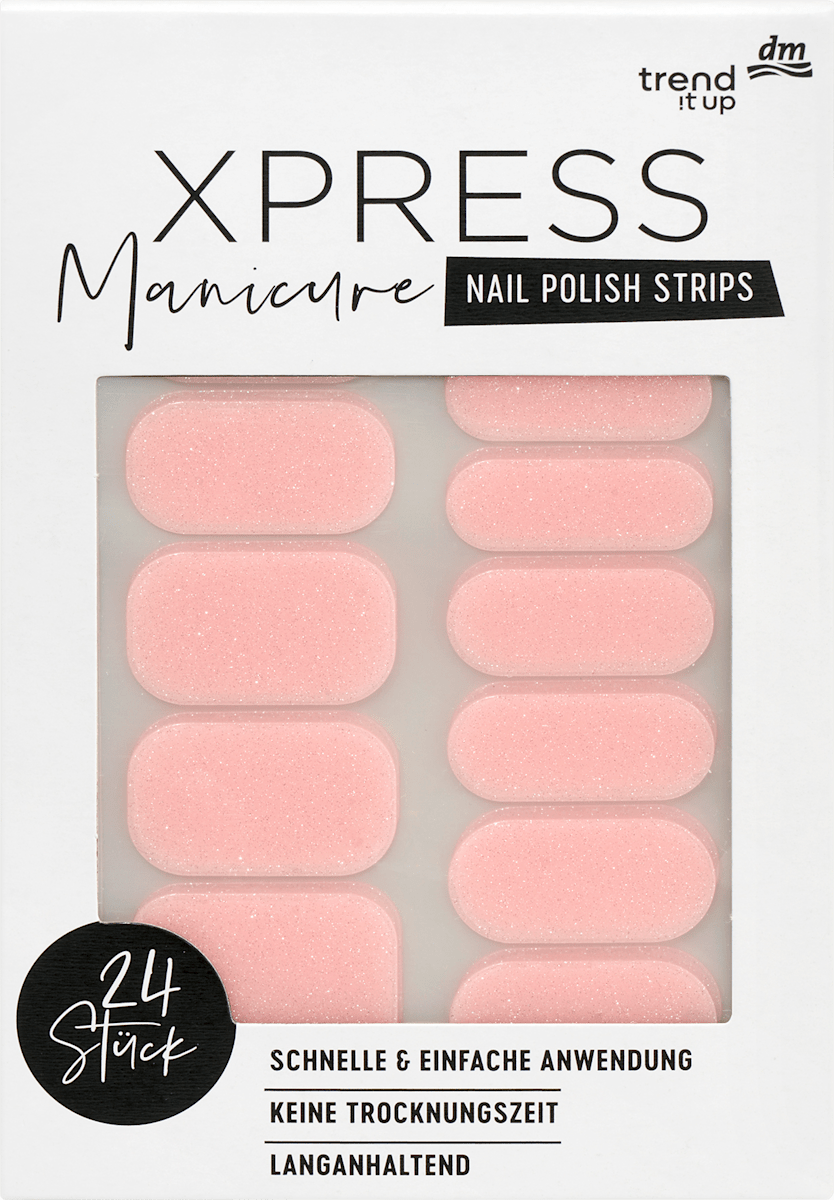 trend !t up Xpress Manicure UV folija za nokte – 034 Lipgloss, 24 kom ...