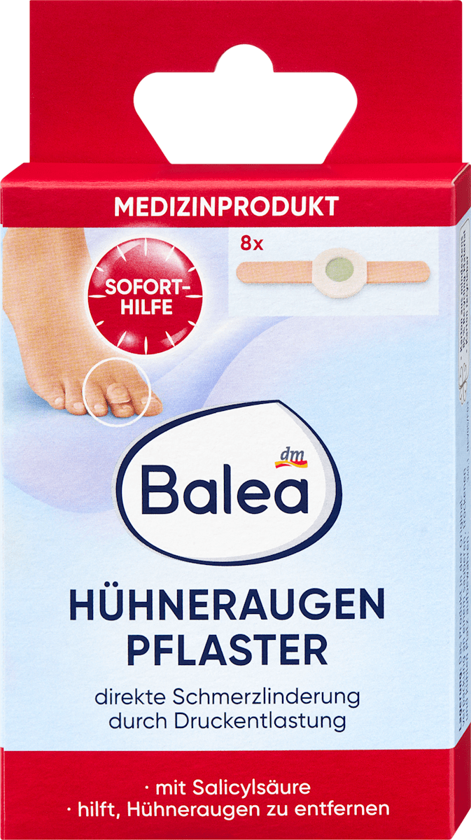 Balea Plastry na odciski, 8 szt. kupuj w zawsze korzystnych cenach | dm