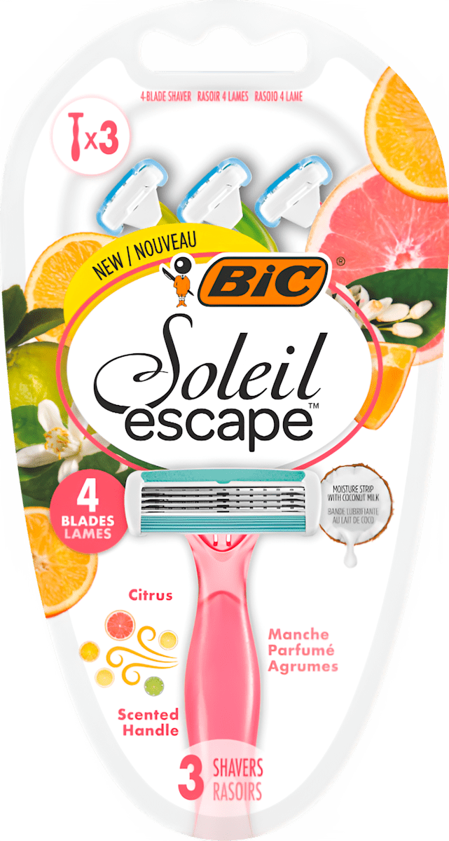 BIC Aparat de ras Citrus, 3 buc | dm.ro