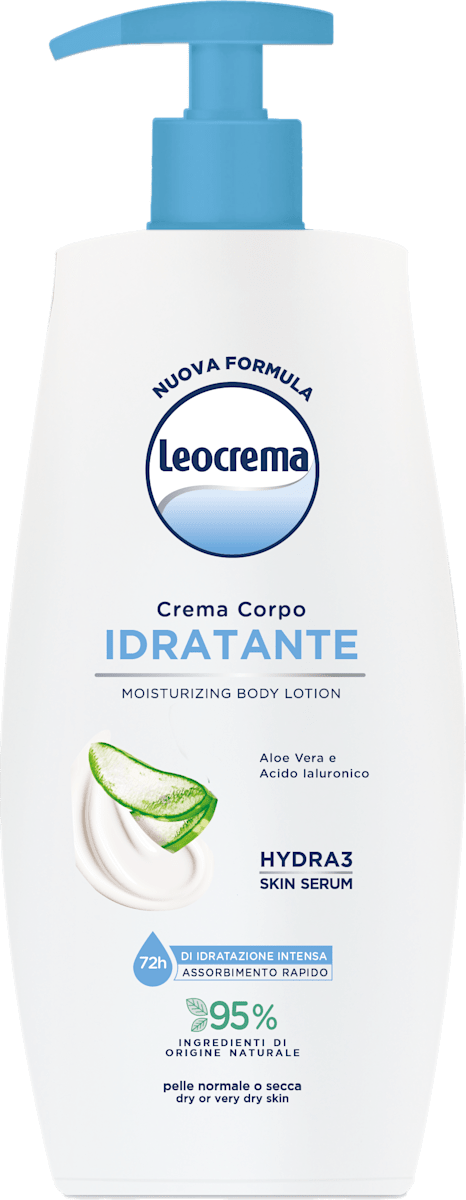 Leocrema Crema corpo pump idratante, 500 ml | dm Italia