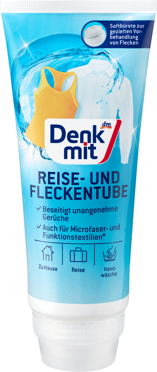 Denkmit Detersivo e smacchiatore da viaggio, 200 ml | dm Italia
