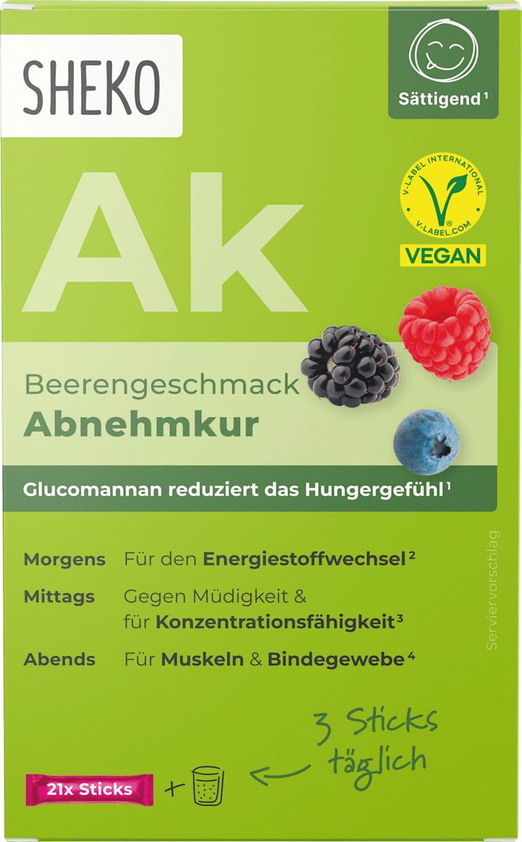 Abnehmkur Sticks Beerengeschmack 21 St, 105 g